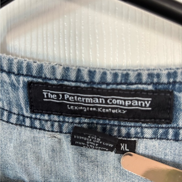 J. Peterman Light Blue Denim Apparel - Picture 4 of 11
